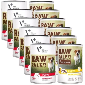 Vetexpert RAW PALEO MIX 12x400g