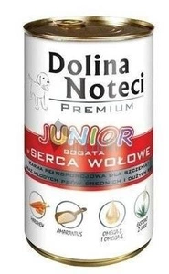 Dolina Noteci - PREMIUM Junior reich an Rinderherzen 400g