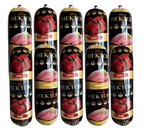 Premium Hektor Hundefutter Riegel Mix Rind-Geflügel 30x900g