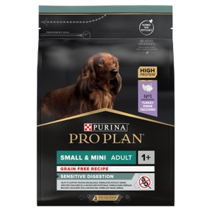 PRO PLAN Sensitive Digestion Small & Mini Adult Truthahn-reiches Hundefutter 2,5kg