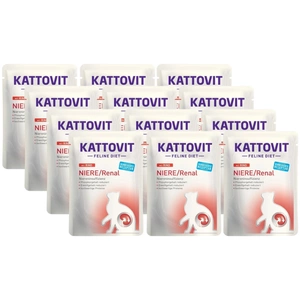 Kattovit Niere/Renal Rindfleisch 12x85g-Beutel