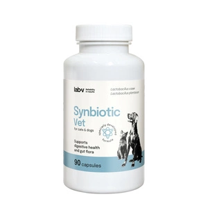 Synbiotic Vet – Unterstützung der Verdauungsgesundheit und Darmmikroflora – 90 Kapseln