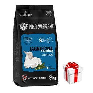 Paka Zwierzaka - Siebter Himmel - Lamm mit Zucchini (Lamm & Zucchini) „S“ 9kg + Überraschung für den Hund
