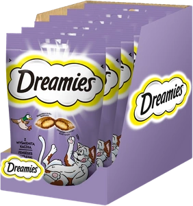 DREAMIES 6x60g - eine Delikatesse für eine Katze mit einem leckeren Käse