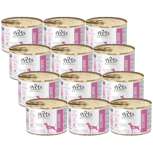 4 Vets Dog Diabetes 12x185g