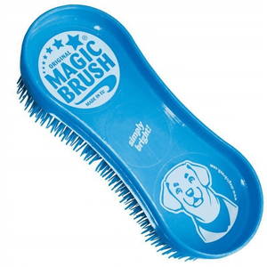 Kerbl MagicBrush Dog Hun­de­bürs­te, Blue Sky, 16,5 x 6,5 x 3 cm