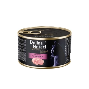 DOLINA NOTECI Premium Sterilisiert für Katzen reich an Pute 185g