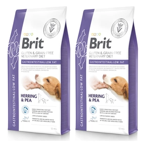 BRIT GF Tiernahrung Hund Magen-Darm-Fettarm 2x12kg