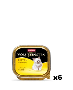 Animonda Cat Vom Feinsten Kitten mit Geflügel 6x100g