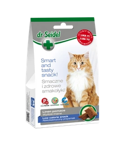 Dr Seidel Leckerlis für Katzen kalorienarm 50g