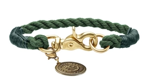 HUNTER Halsband Buchstabe oliv 40cm