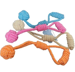 NUXIE Hundespielzeug Baumwolle Seil Tug 30cm