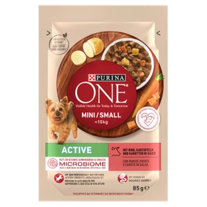 Purina One Mini/Small Active Hundefutter 85 g