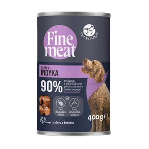 PetRepublic Fine Meat Putenfleischschale 10x400g für Hunde
