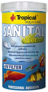 Tropical Sanital Aquariumsalz mit Aloe-Vera 2x 500 ml