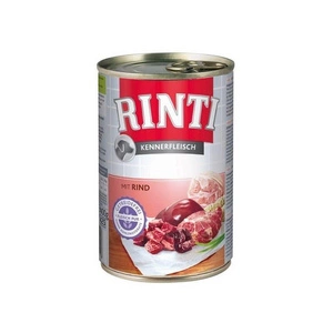 Rinti Kennerfleisch Rind Nassfutter für Hunde - Rindfleisch 400g
