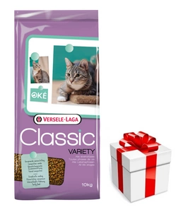 VERSELE-LAGA Classic Cat Variety 10kg + Überraschung für die Katze