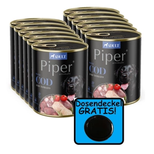 DOLINA NOTECI Piper für Hunde mit Kabeljau und Tomate 12x800g