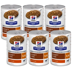 HILL'S PD Prescription Diet Canine k/d 6x350g - Dose