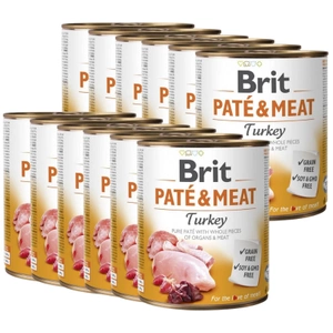 BRIT PATE & MEAT TURKEY 12x800g