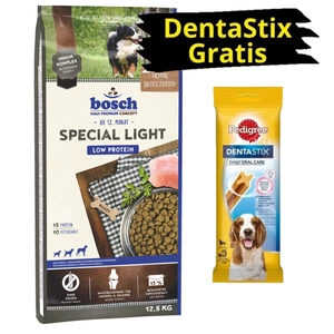 BOSCH Special Light 12,5kg + PEDIGREE DentaStix GRATIS!