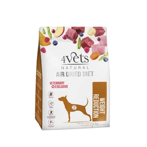 DOLINA NOTECI 4 Vets Natural Weight Reduction Trockenfutter für übergewichtige und fettleibige Hunde 1 kg
