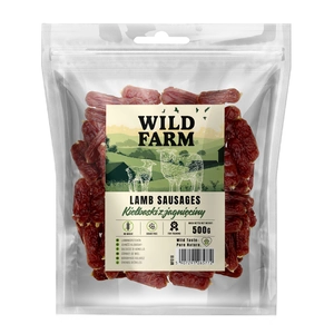 WILD FARM Lammwürstchen 500g Hundeleckerli