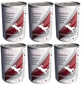 Trovet Hypoallergenic Truthahn-Kartoffel 6x400g