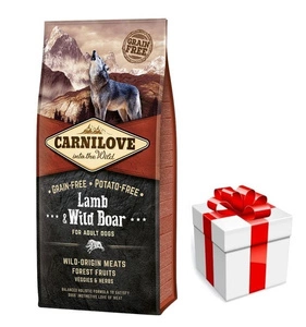 CARNILOVE Adult Lamb & Wild Boar 12kg + Überraschung für den Hund
