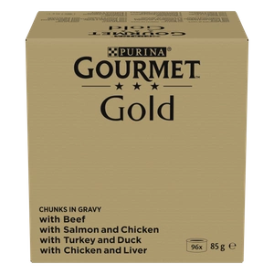 Purina Gourmet Gold Stückchen in Sauce 96x85g