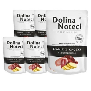 DOLINA NOTECI Entenschale mit Kartoffeln 10x300g Nassfutter für Hunde