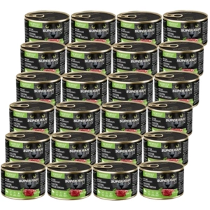 DOLINA NOTECI Super Rafi Cat P&F mit Wildfleisch und Hühnerherzen 24x185g