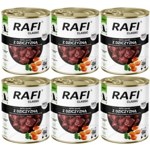 DOLINA NOTECI Hundenassfutter Rafi Classic mit Wildfleisch 6x800g