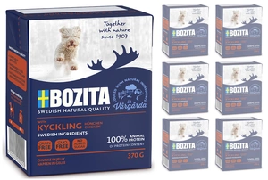 BOZITA Dog Junior: Zartes Huhn in Gelee 6x370g