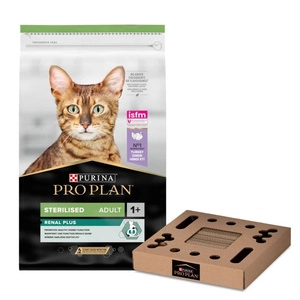 PURINA PRO PLAN Sterilised Adult reich an Truthahn 10kg + Kratzbaum GRATIS!