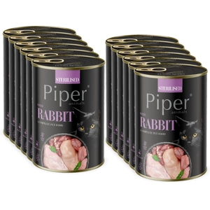 DOLINA NOTECI Piper für sterilisierte Katzen mit Kaninchen 12x400g