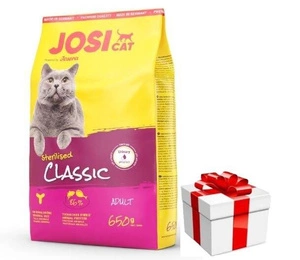 Josera JosiCat Classic Sterilised 650g + überraschung für die Katze