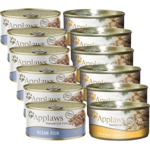 Applaws Katzen MIX 12x70g CUP