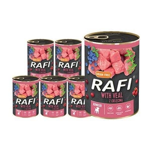 DOLINA NOTECI RAFI Junior, Kalb, Kranichbeere und Blaubeere 6x400g