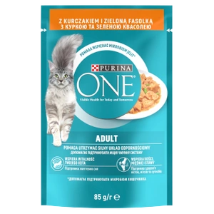 Purina One Cat Adult mit Huhn und grünen Bohnen 85g