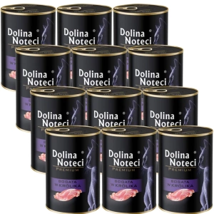 Dolina Noteci Premium für Katzen reich an Kaninchen 12x400g