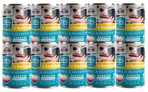 Frendi Piece in delikater Hühnersauce 10 x 400g für Hunde