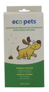 ECO PETS Ökologische Fäkaliensäcke 270 Stück ( 18x15)