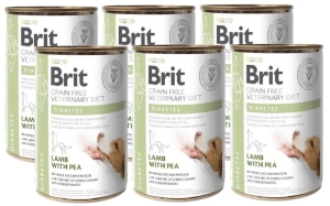 BRIT GF Veterinary Diets Dog Diabetes 6x400g - Nassfutter für Hunde