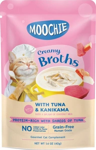 MOOCHIE Creamy Broths With Tuna & Kanikama Grain-Free 40g Cremige Brühe mit Thunfisch und Kanikama