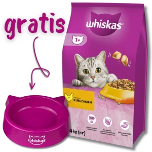 WHISKAS Chicken Huhn 14kg + KATZENNAPF GRATIS!!
