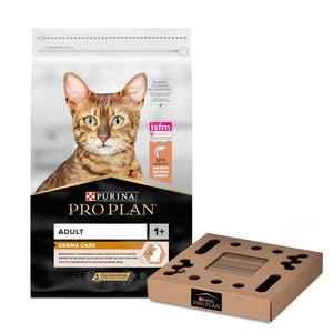 PRO PLAN Adult Derma Care Trockenfutter für Katzen mit Lachs 10 kg + Kratzbaum GRATIS!