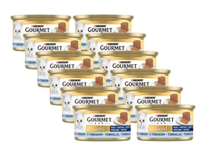 Purina Gourmet Gold Mousse mit Thunfisch 12x85g