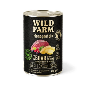 WILD FARM Monoprotein Wildschwein 400g hypoallergenes Hundefutter