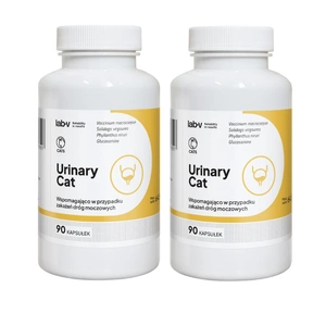 Lab-v Urinary Cat – Unterstützung der Harnwege für Katzen, 2x90 Kapseln